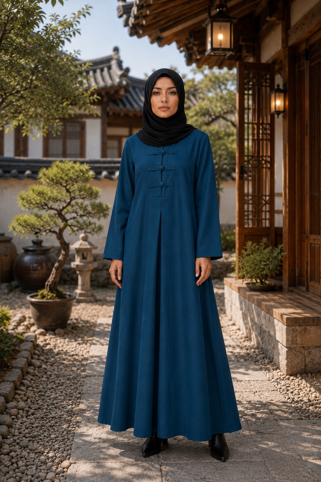 The Chinese Satin Dress