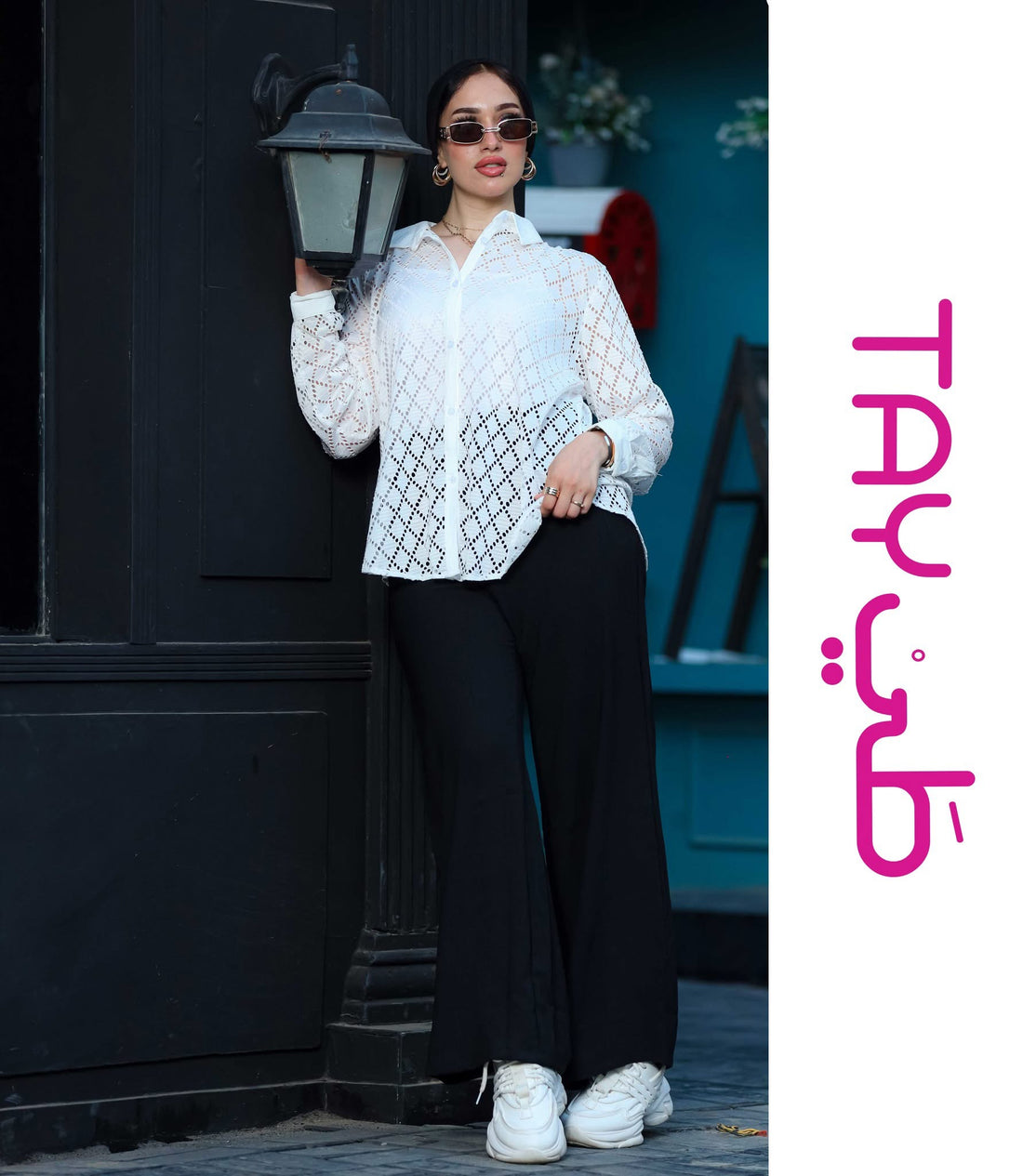 The Sheer Patterned Shirt