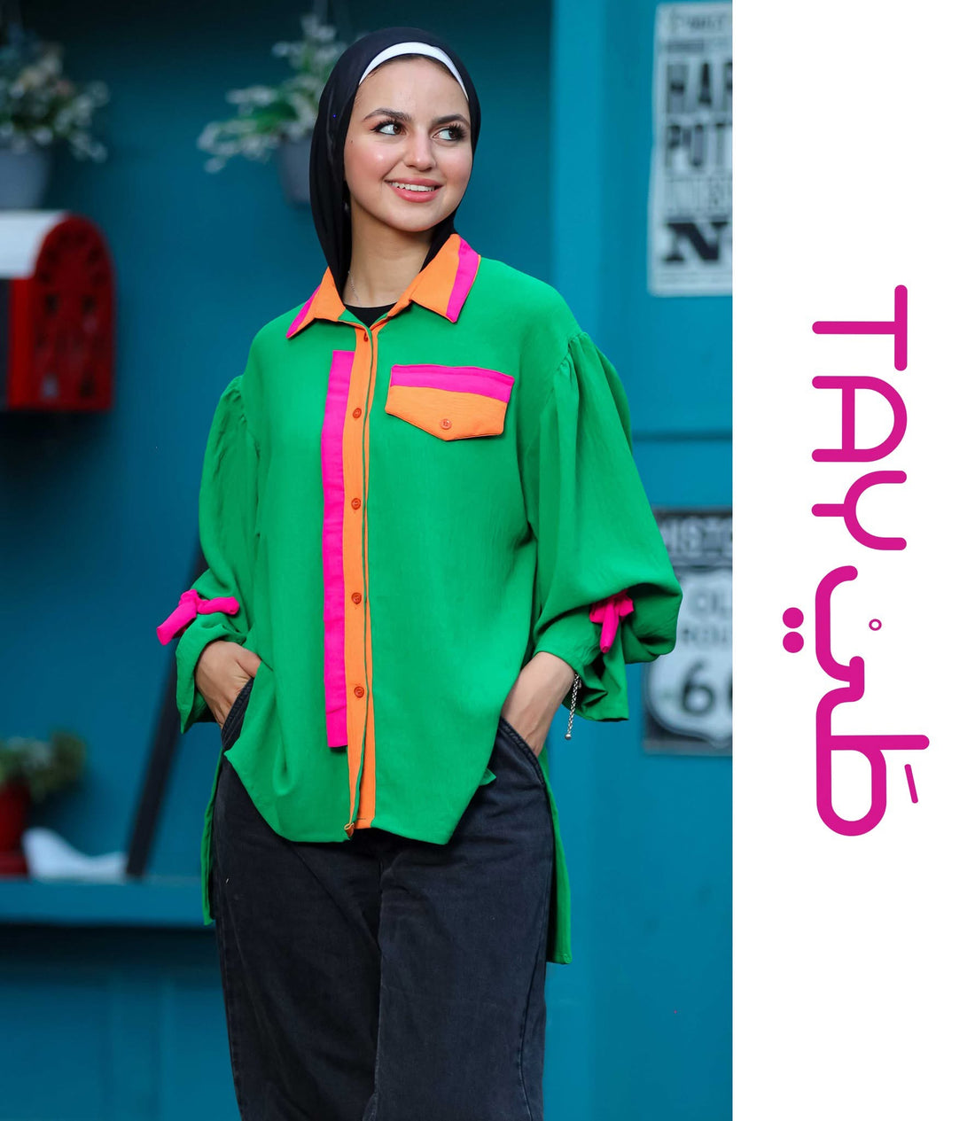The Two-Tone Accent Shirt